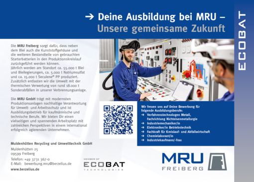 Deine Ausbildung bei MRU