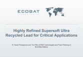 Technical information ECOBAT Softlead